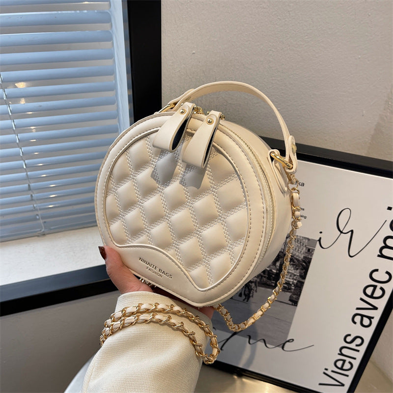 Fashion Portable Small Round Bag