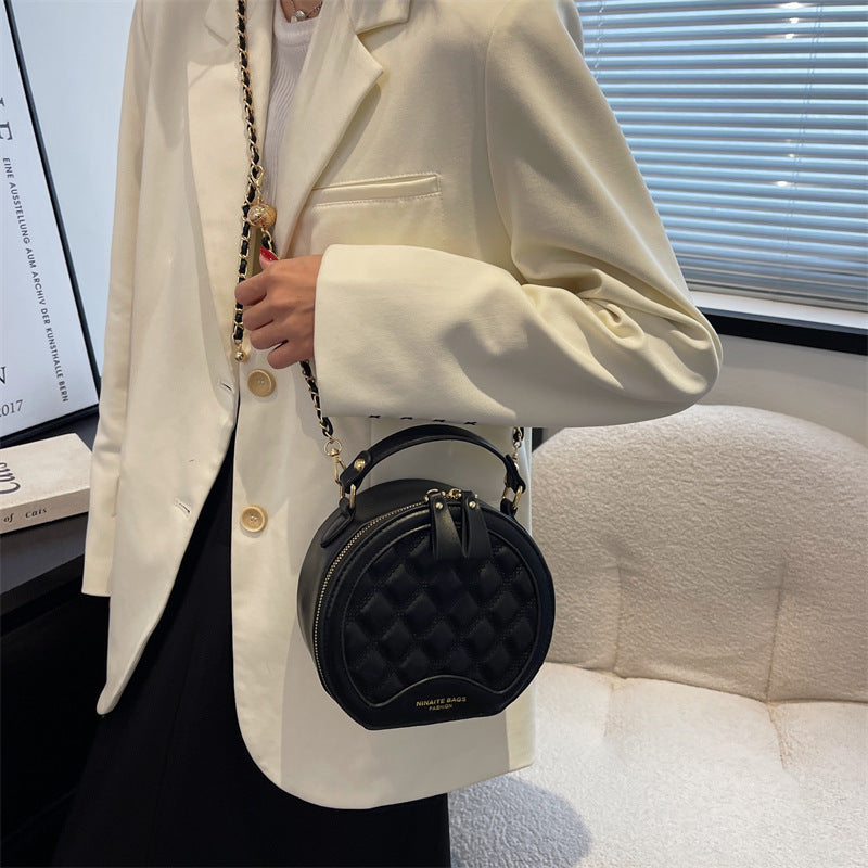Fashion Portable Small Round Bag
