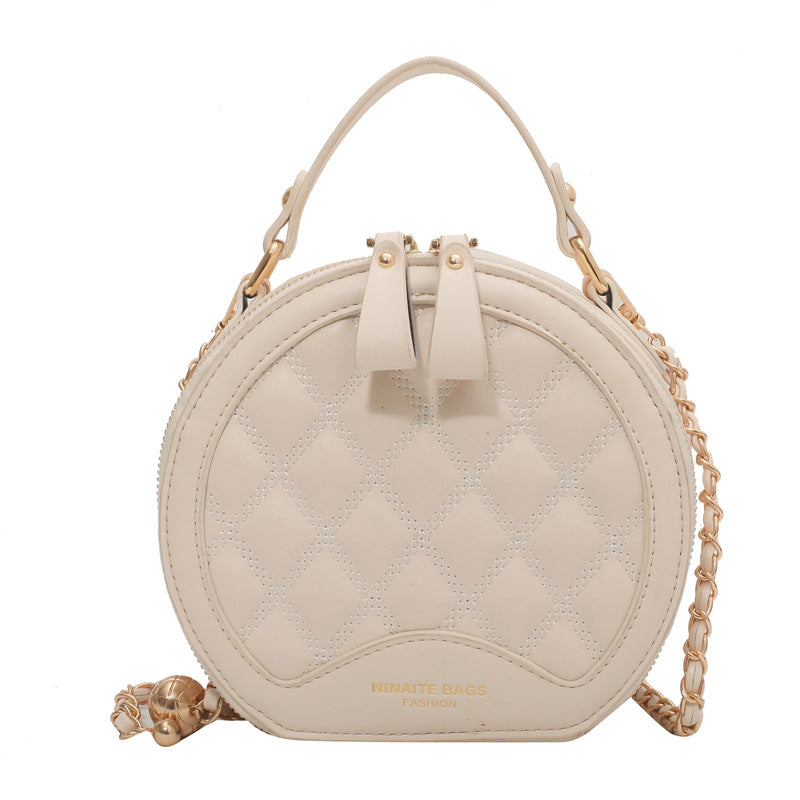 Fashion Portable Small Round Bag