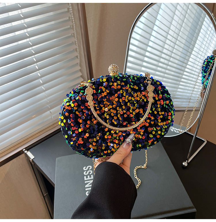 Trendy Portable Sequin Bag
