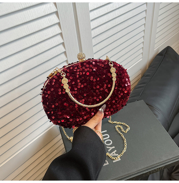 Trendy Portable Sequin Bag