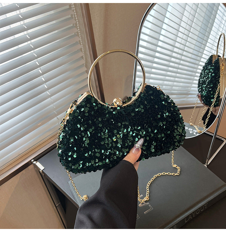 Trendy Portable Sequin Bag