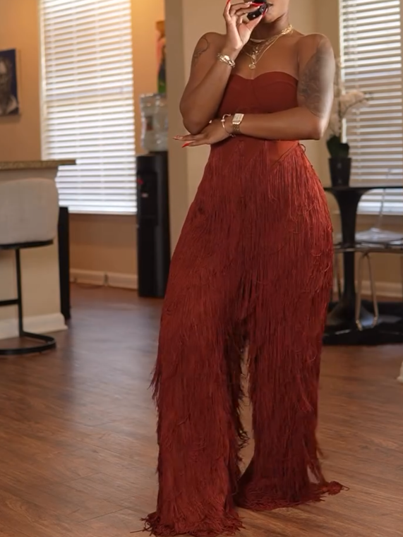 Red Tassel Suit