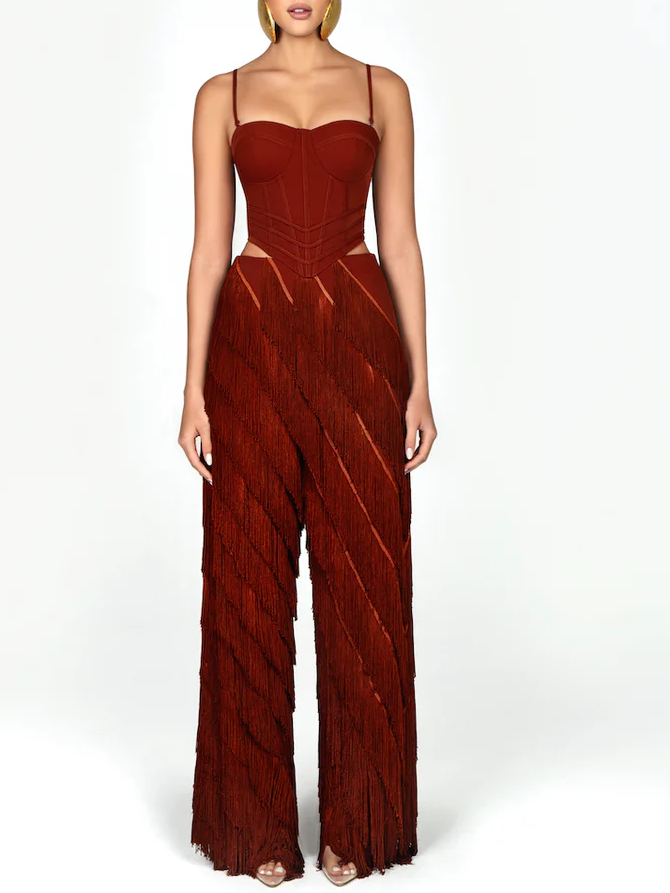 Red Tassel Suit
