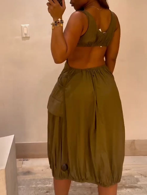 Green Nape Skirt