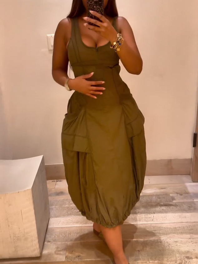 Green Nape Skirt