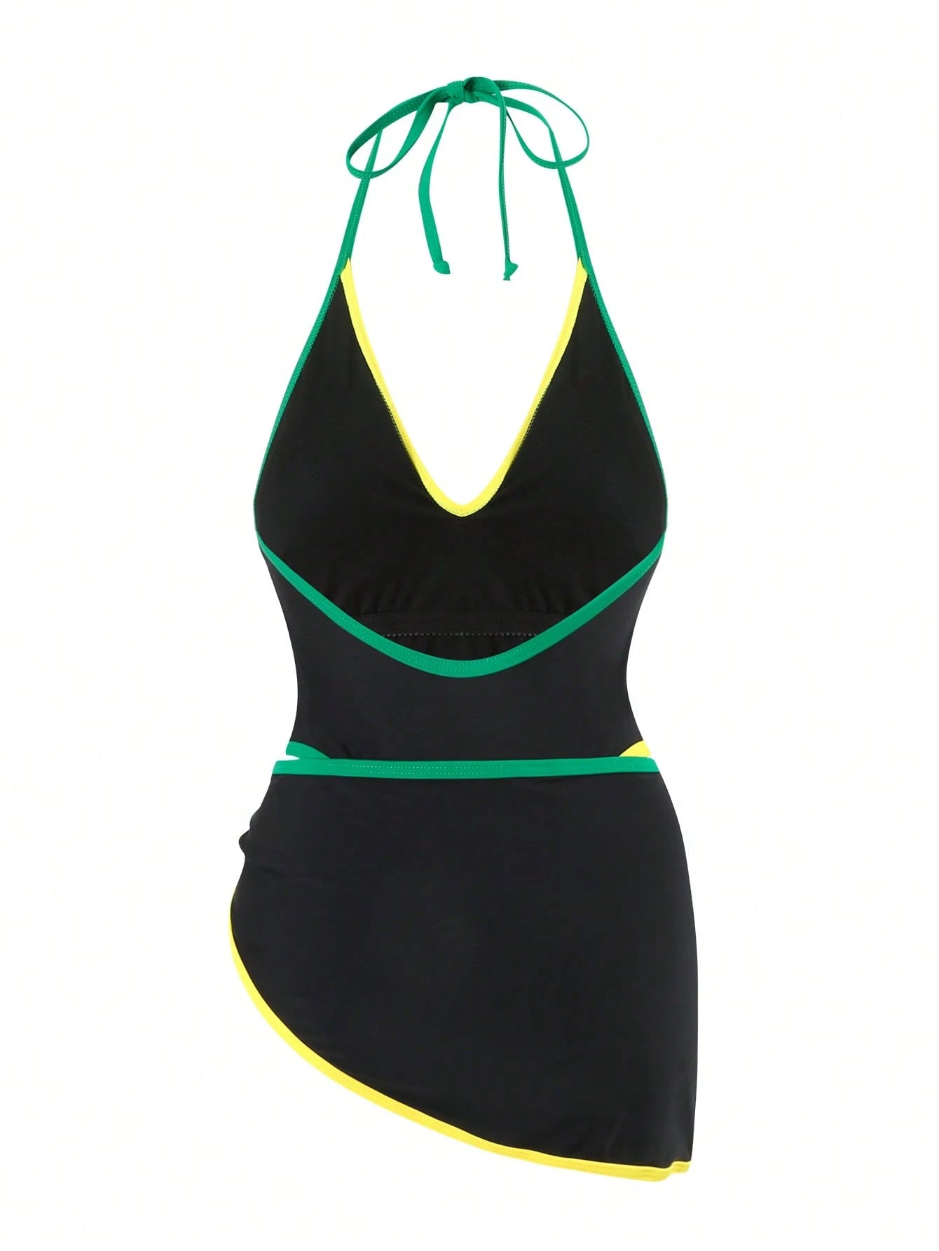 Black Cut-Out Swimsuit