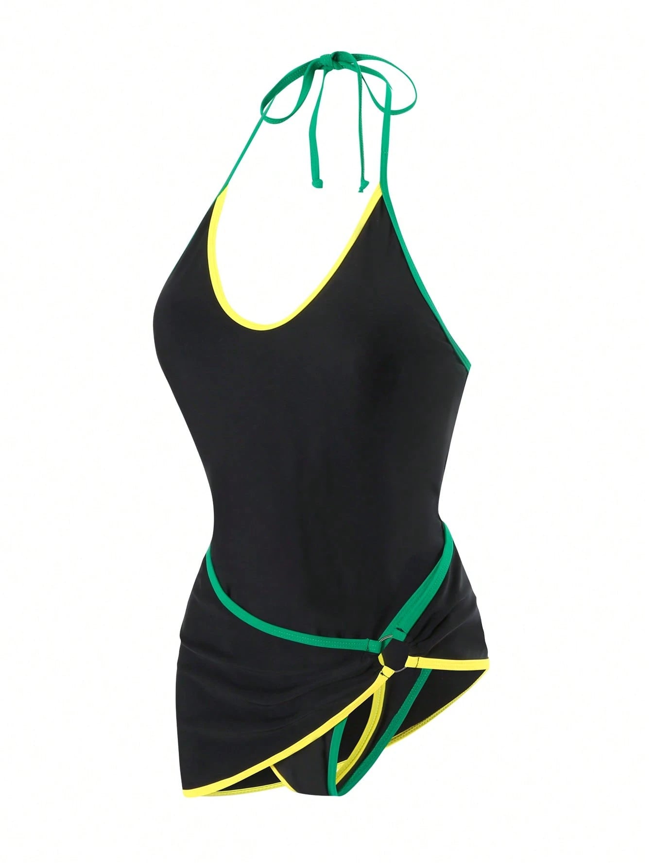 Black Cut-Out Swimsuit