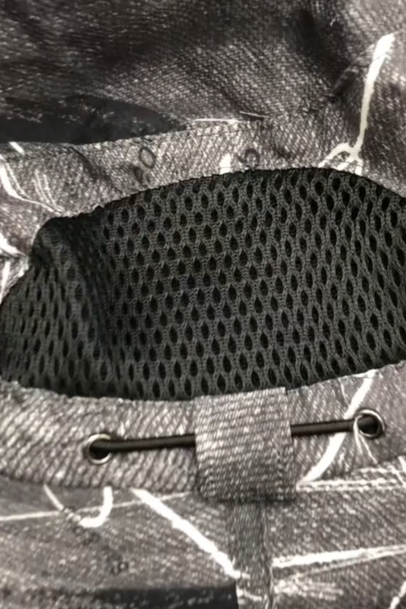 Mounted Solar-powered Fans Camouflage Wide-brim Hat