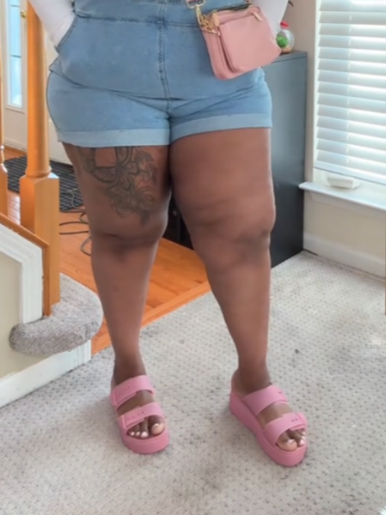 Pink Chunky Platform Sandals