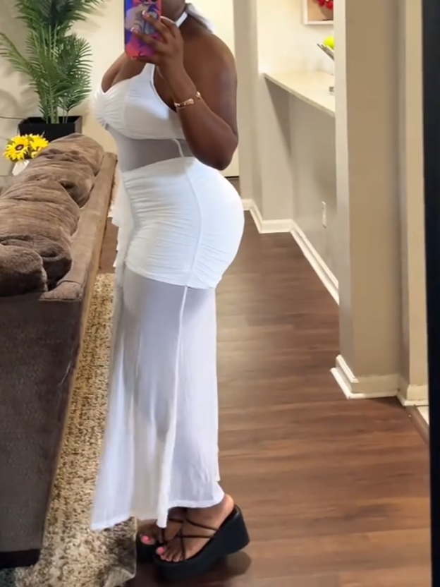 Elegant White Dress