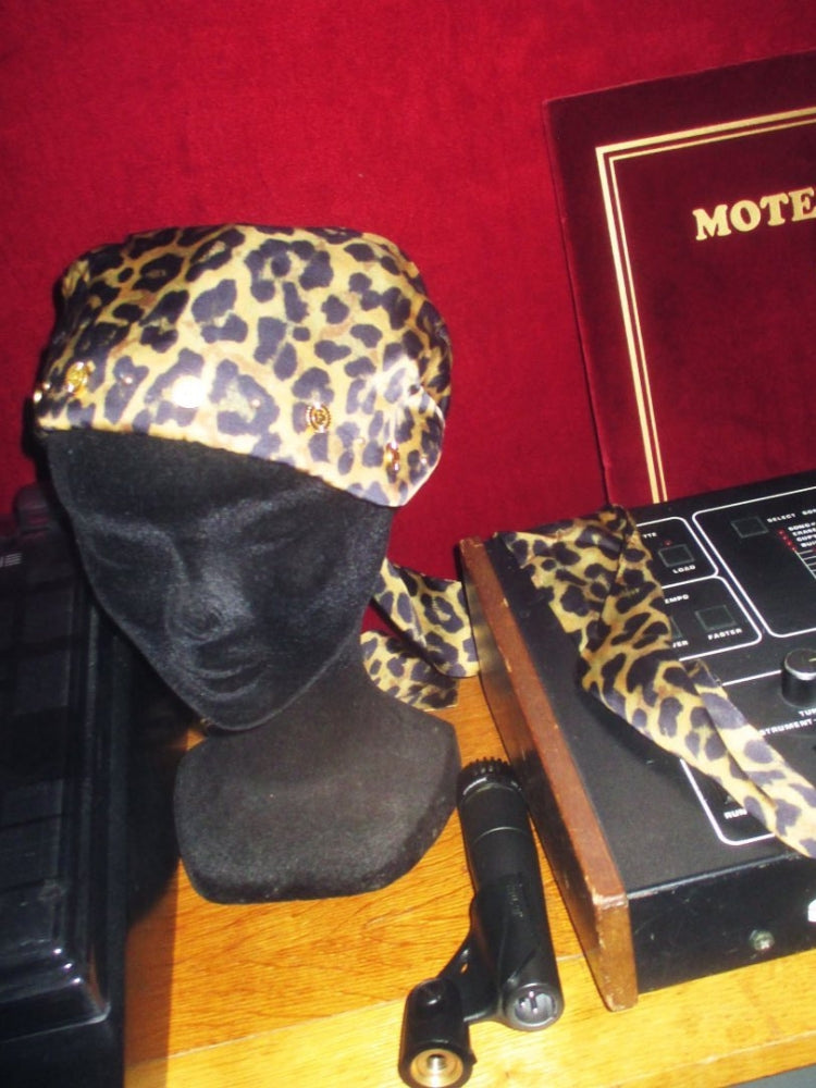 Leopard Print Headscarf