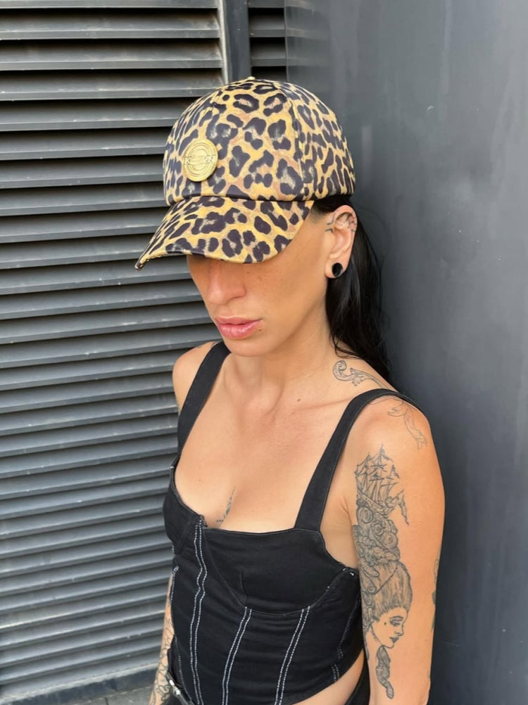 Leopard Print Cap