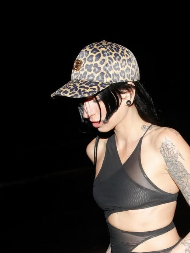 Leopard Print Cap