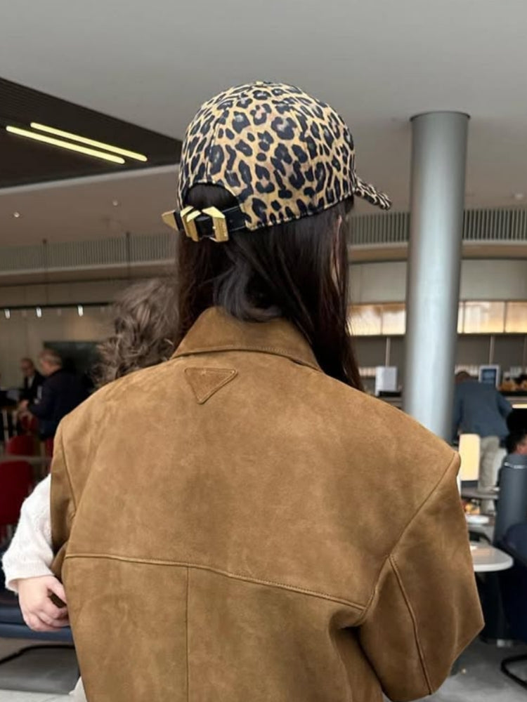 Leopard Print Cap