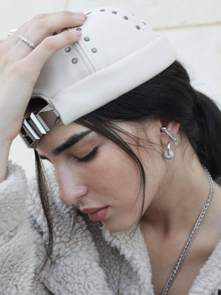 White Baseball Cap