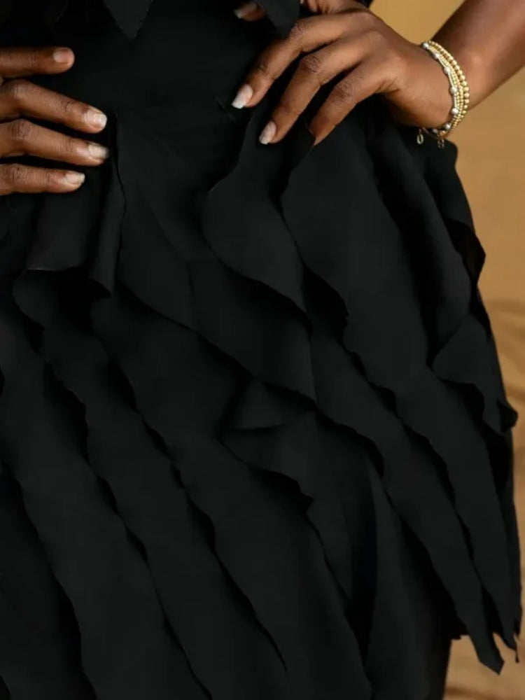 Elegant Black Maxi Dress