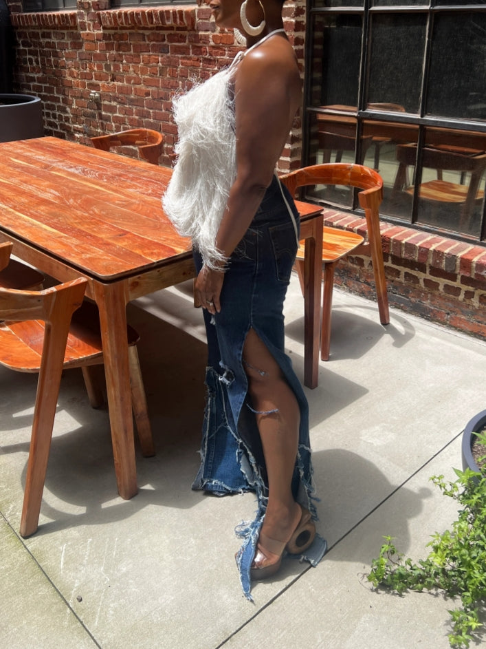 The Showstopper Fringe Halter