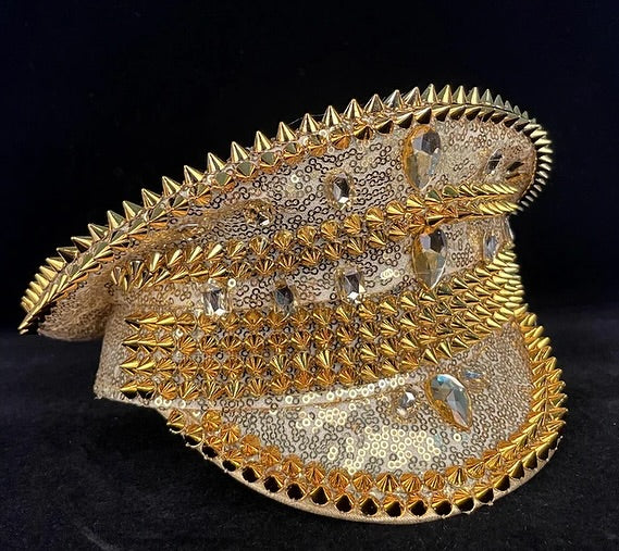 Silver Metallic Cowboy Hat