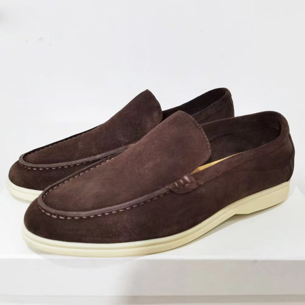 Suede Loafers