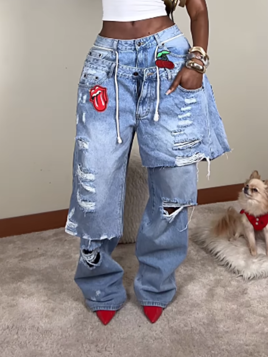 Fashion Design Sense Jeans