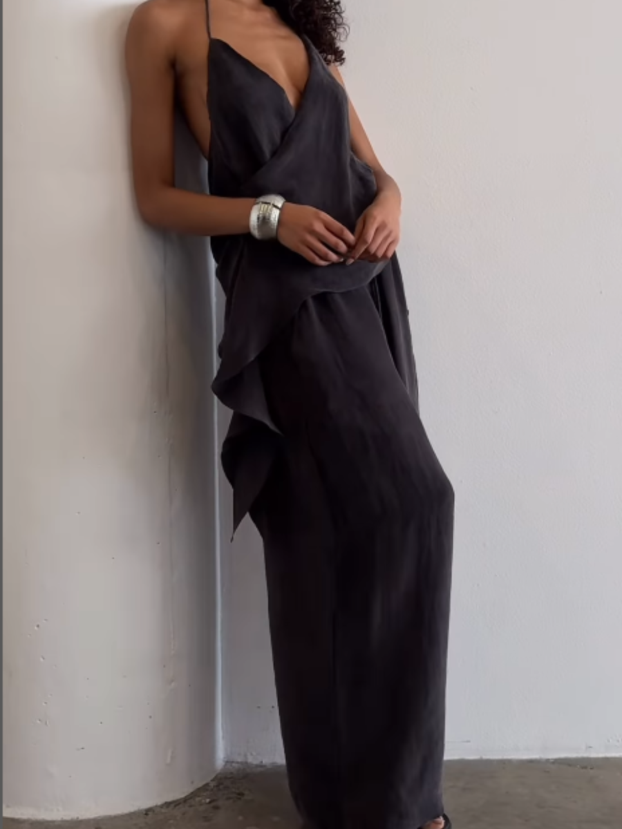 Fashion Simple Pants Suit