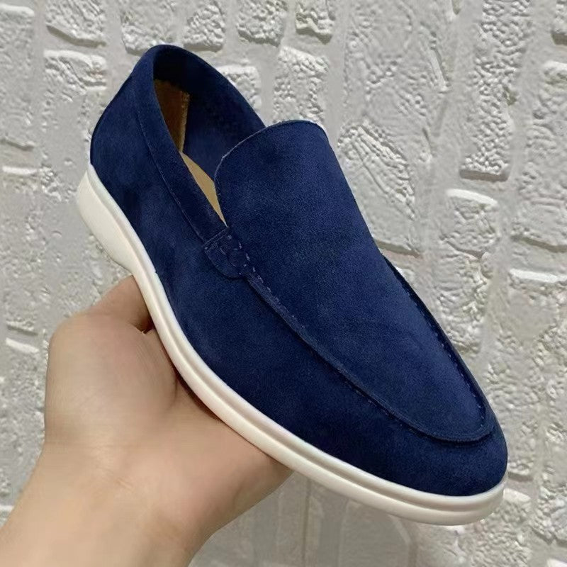 Suede Loafers