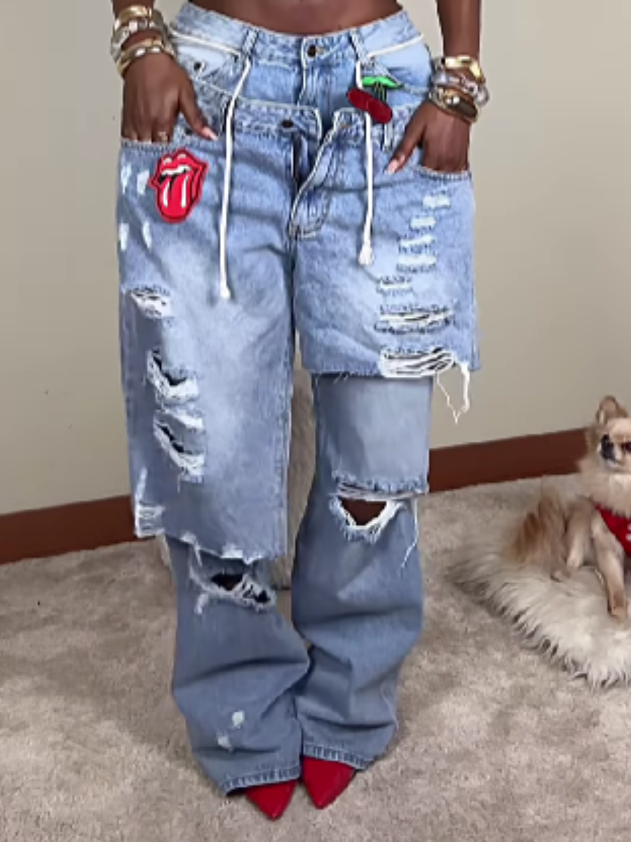 Fashion Design Sense Jeans
