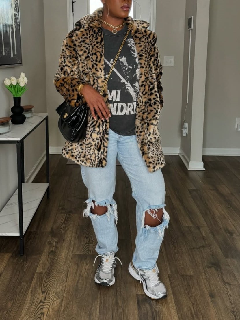 Leopard Fur Coat