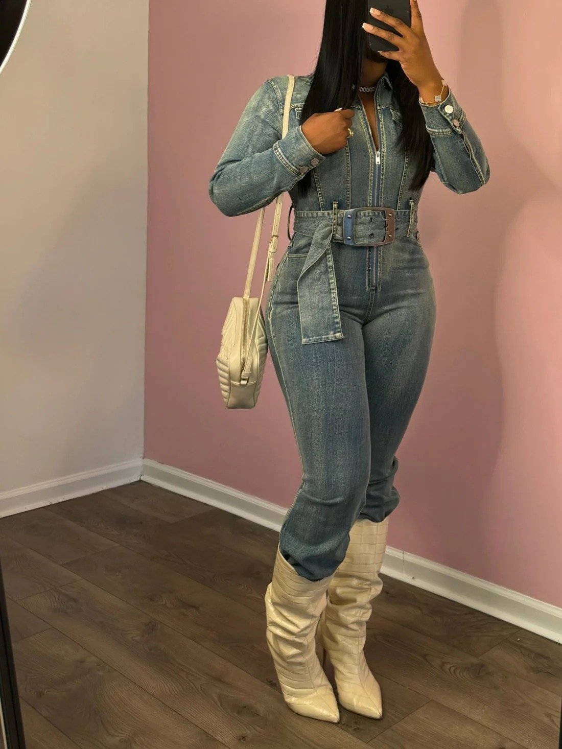 Denim Jumpsuit