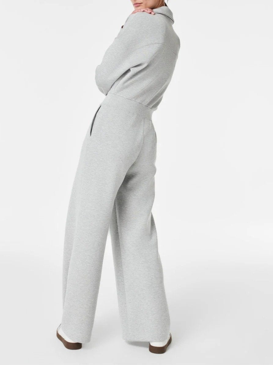 Casual Zipper Jumpsuit