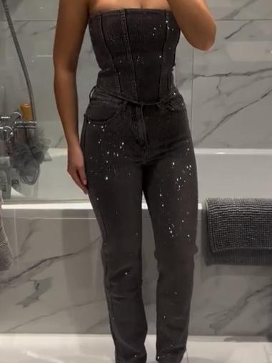 Buling Strapless Suit