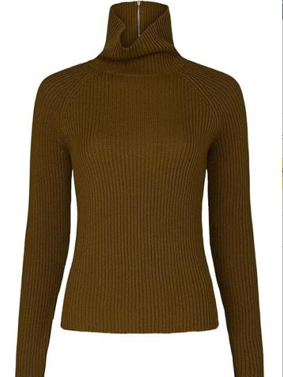 Green Sweater Set