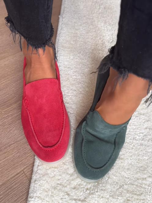 Suede Loafers
