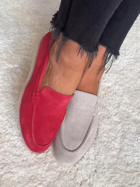 Suede Loafers