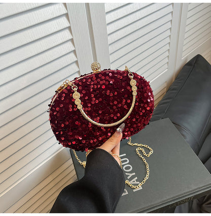 Trendy Portable Sequin Bag