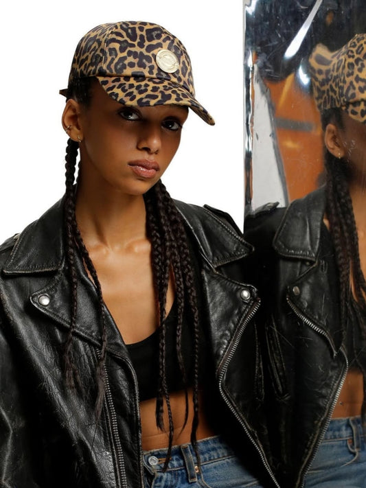 Leopard Print Cap