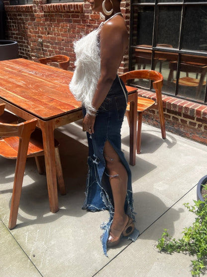 The Showstopper Fringe Halter