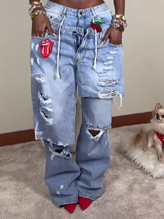 Fashion Design Sense Jeans