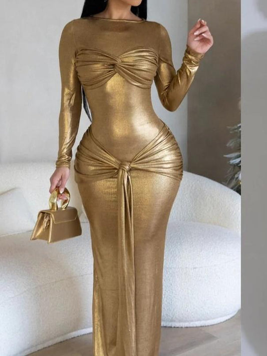 Golden Dress