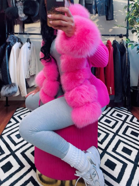 Barbie Pink Fur Coat