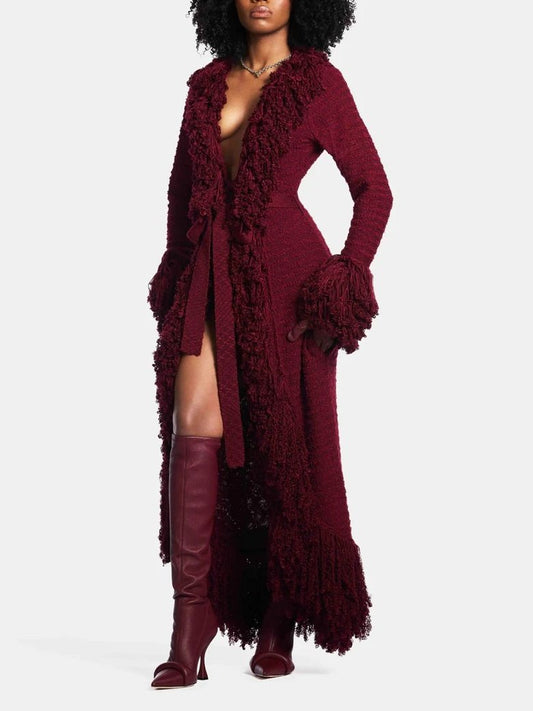 Red Fur Coat