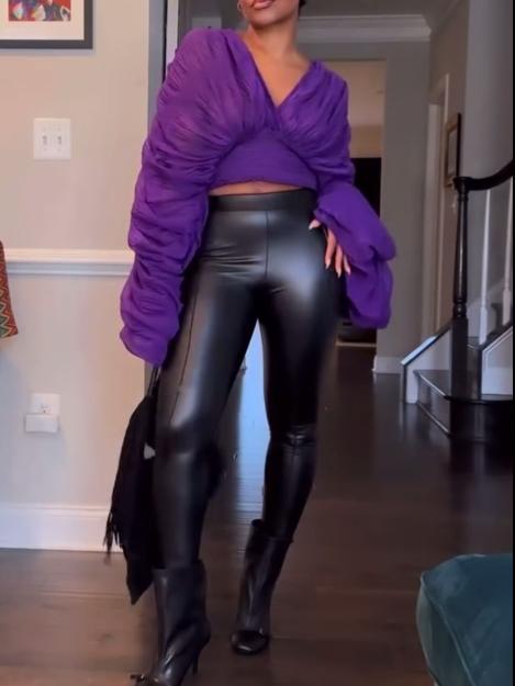 Purple Bubble Top