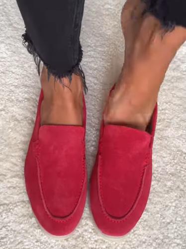 Suede Loafers