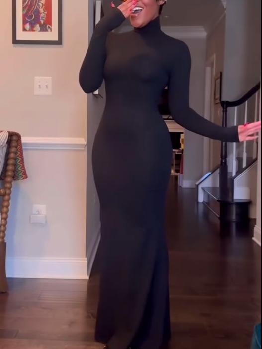 Black Skinny Dress