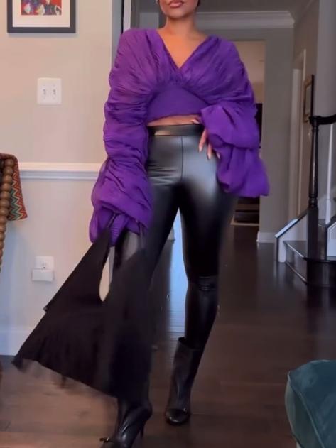 Purple Bubble Top